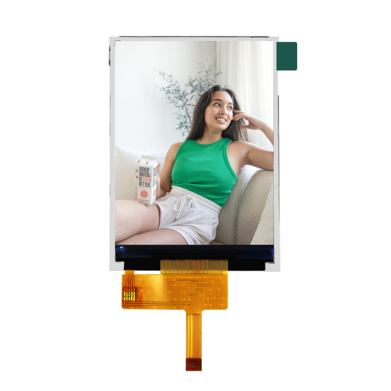 صفحه نمایش LCD لمسی 40 پین Polcd 240x320، پنل لمسی TFT LCD MCU FPC 2.8 اینچی