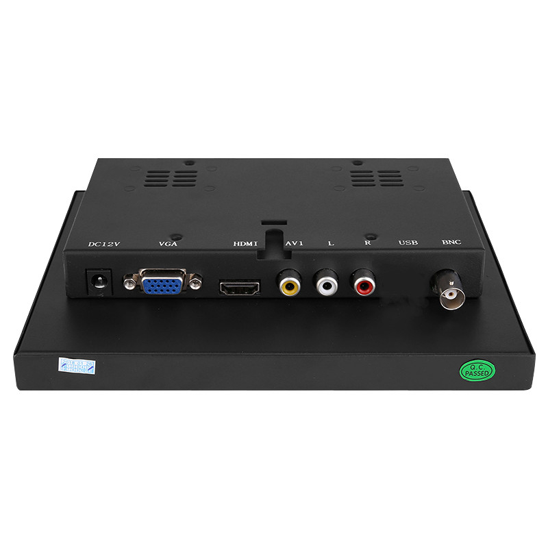 صفحه نمایش LED چند کاره 8 اینچی VGA TFT مانیتور صنعتی تعبیه شده مواد فلزی