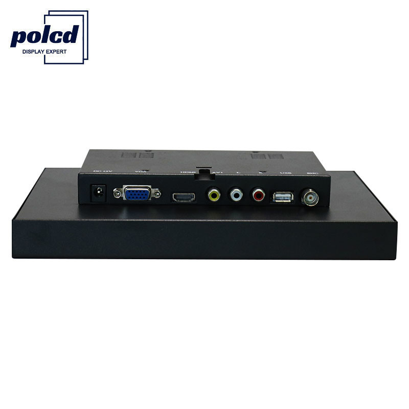 قاب باز مانیتور LCD صنعتی 8 اینچی IPS پنل فلزی Polcd Customize