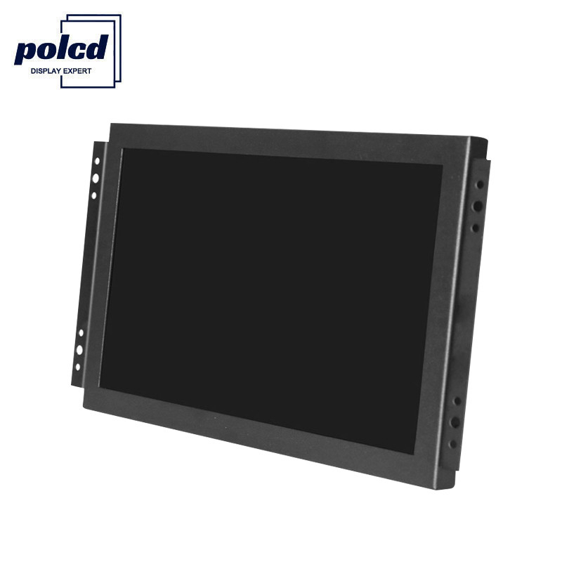 صفحه نمایش لمسی 10 اینچی Polcd مانیتور TFT ، مانیتور LCD صنعتی LED HDMI VGA قاب باز