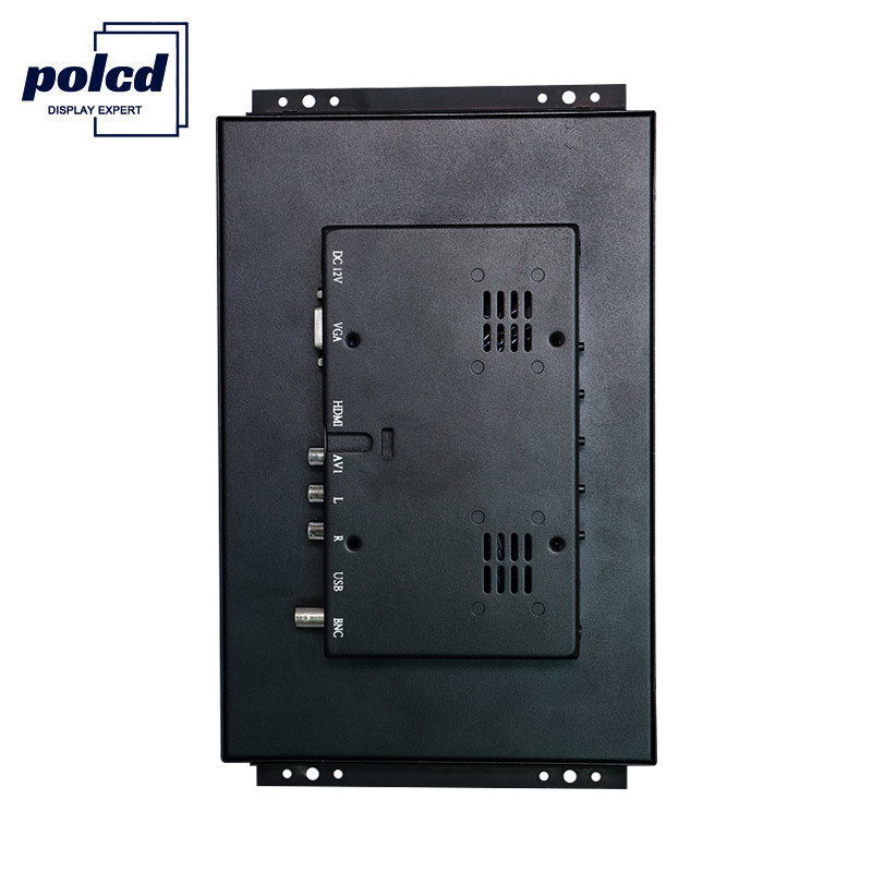صفحه نمایش لمسی 10 اینچی Polcd مانیتور TFT ، مانیتور LCD صنعتی LED HDMI VGA قاب باز