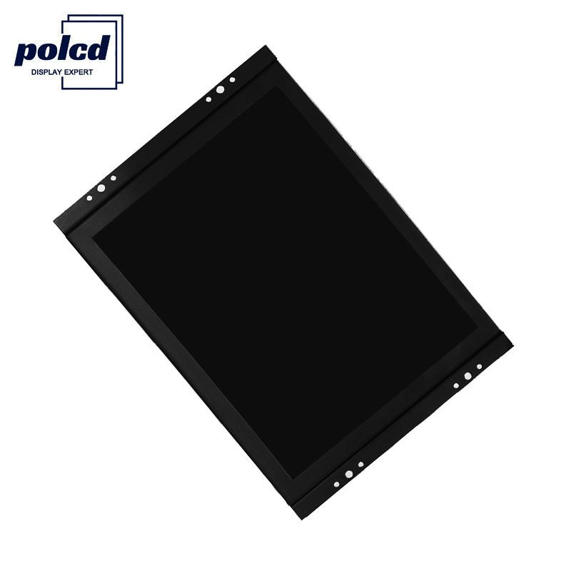 صفحه نمایش لمسی قاب پلاستیکی 8 اینچی Polcd Customize مانیتور LCD خازنی با قاب باز