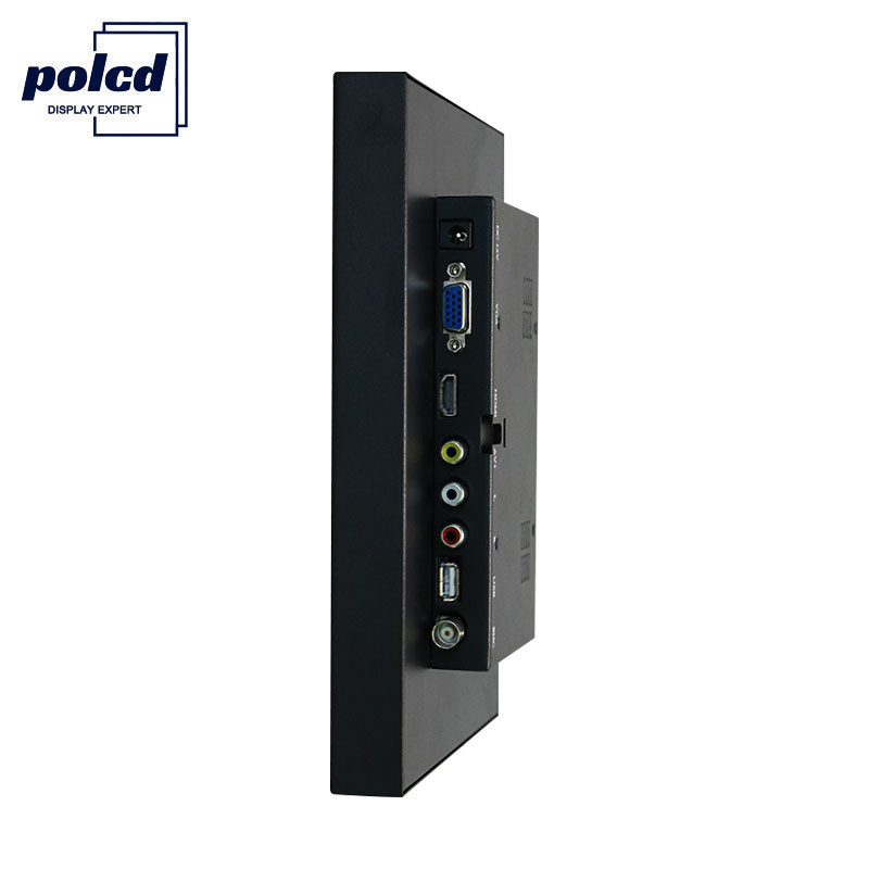 صفحه نمایش لمسی قاب پلاستیکی 8 اینچی Polcd Customize مانیتور LCD خازنی با قاب باز