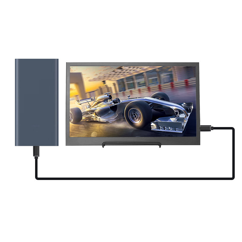مانیتور کامپیوتر قابل حمل 4K تعبیه شده از نوع IPS LED برای بازی با لپ تاپ