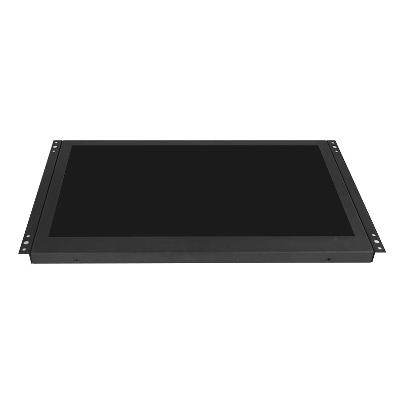 مانیتور LCD صنعتی قاب فلزی 13.3 اینچی Polcd صفحه لمسی با قاب باز VGA HDMI