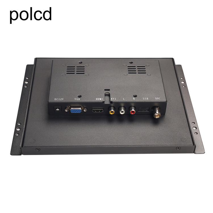 قاب پلاستیکی HDMI Polcd 9.7 اینچی IPS قاب باز مانیتور کامپیوتر صنعتی برای کامپیوتر