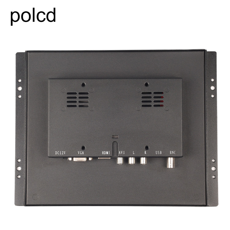 قاب پلاستیکی HDMI Polcd 9.7 اینچی IPS قاب باز مانیتور کامپیوتر صنعتی برای کامپیوتر