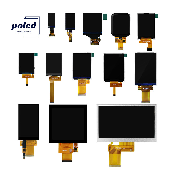 1.69 2.2 2.4 3.5 4 4.3 اینچی صفحه نمایش LCD کوچک LCM TFT تمام رنگی RGB SPI پنل IPS