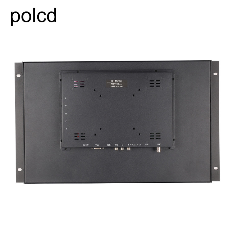 مانیتور LCD 19 اینچی گوش فلزی آویزدار صنعتی