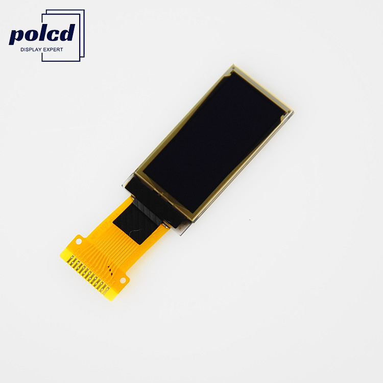 صفحه نمایش تک رنگ میکرو OLED 0.96 اینچی Polcd 128x64 4 Wire SPI Interface White Pmoled