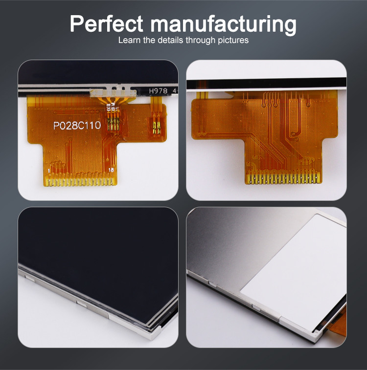 Polcd 260 Nit 240x320 LCD 2.8 Inch ST7789V Touch Panel LCD 4 Wire SPI