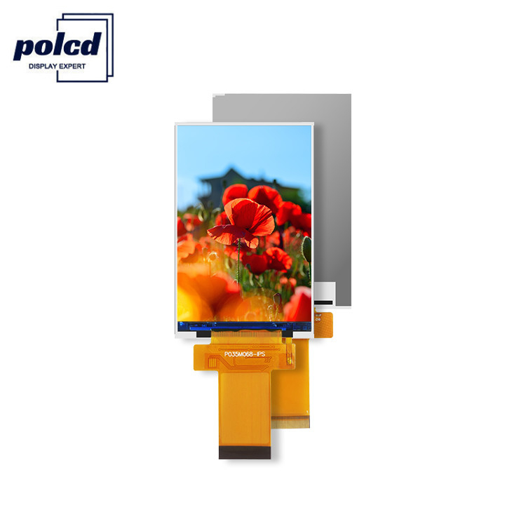 Ili9488 Tft Touch Screen Polcd 3.5 اینچ Lcd ماژول 320x480 Ips زاویه مشاهده رابط Rgb