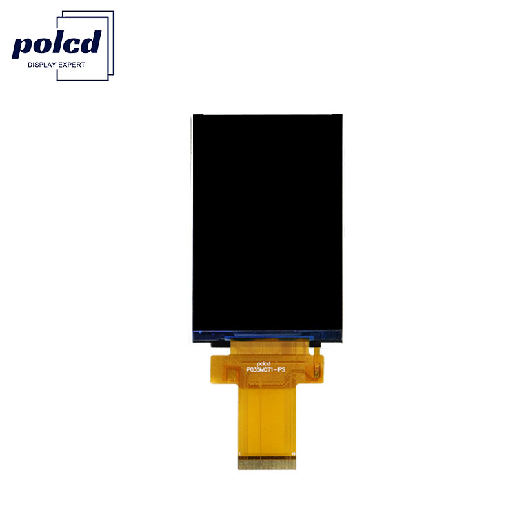 3.5 اینچ تجهیزات صنعتی Tft رنگ Lcd ماژول Ips Mcu Spi رابط
