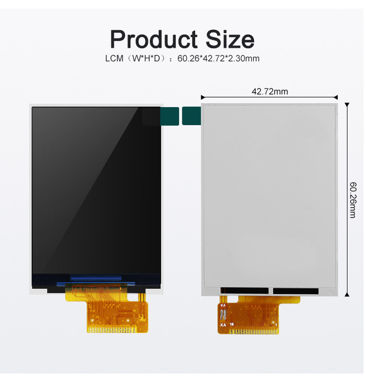 Polcd 300 Nit 2.4 Tft Spi 240x320 3 Wire 2 Line Spi Lcd Module Tft