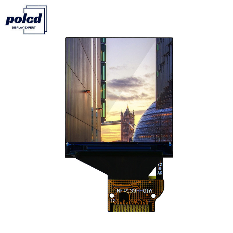 Polcd 350 Nit 240x240 St7789v 1.33 اینچ TFT LCD صفحه نمایش 4 سیم SPI مشکی