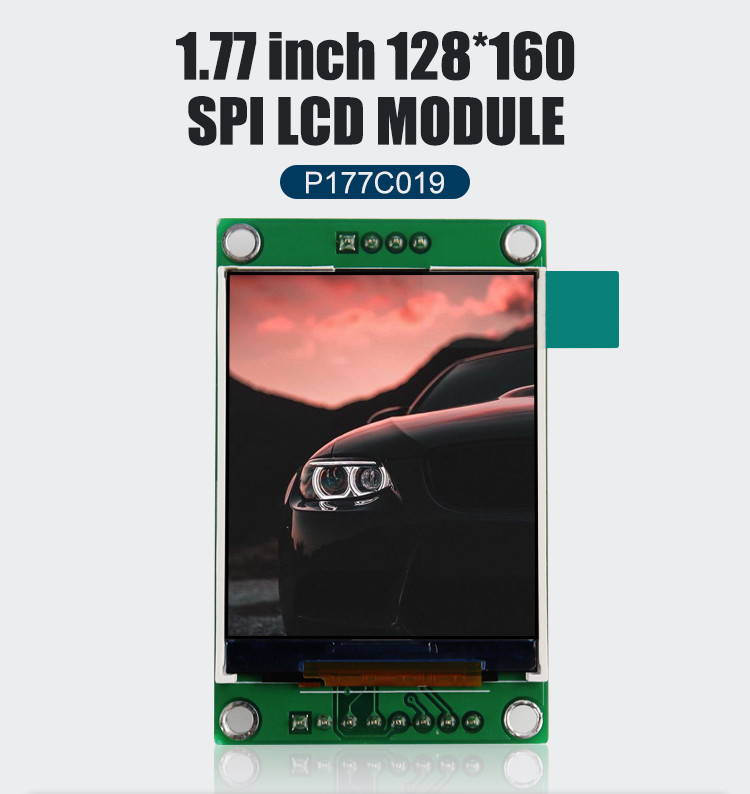Polcd ST7262 1.77 اینچ 24 بیت ال سی دی 128X160 TFT صفحه لمسی 300 نیت