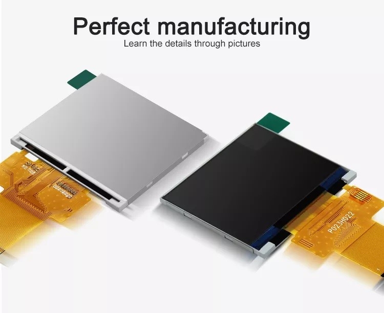 Polcd سیاه 320*240 RGB صفحه نمایش TFT 18 بیت روشنایی بالا 2.31 اینچ صفحه LCD