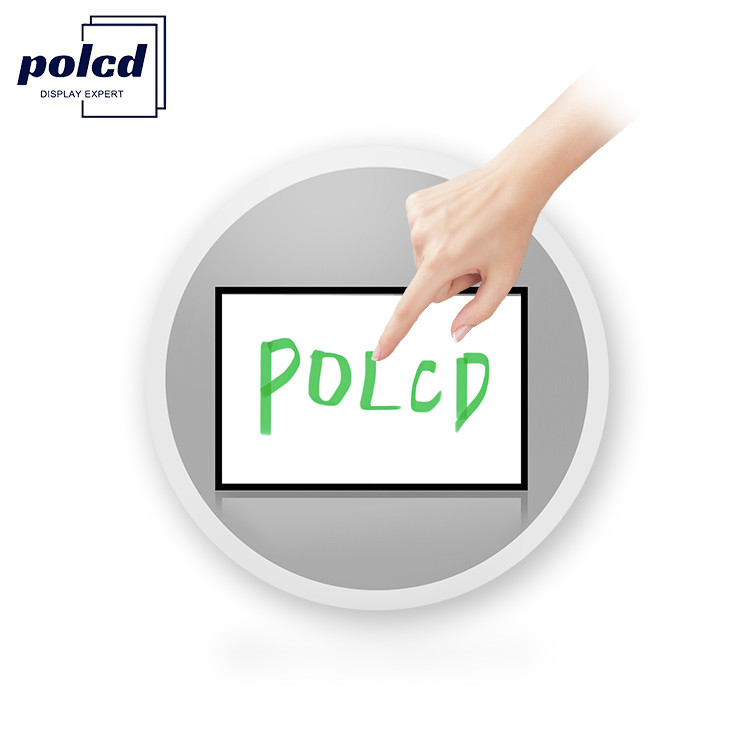 Polcd 8 اینچ Multitouch Mirror Glass Display صنعتی سفارشی ظرفیت LCD صفحه نمایش لمسی