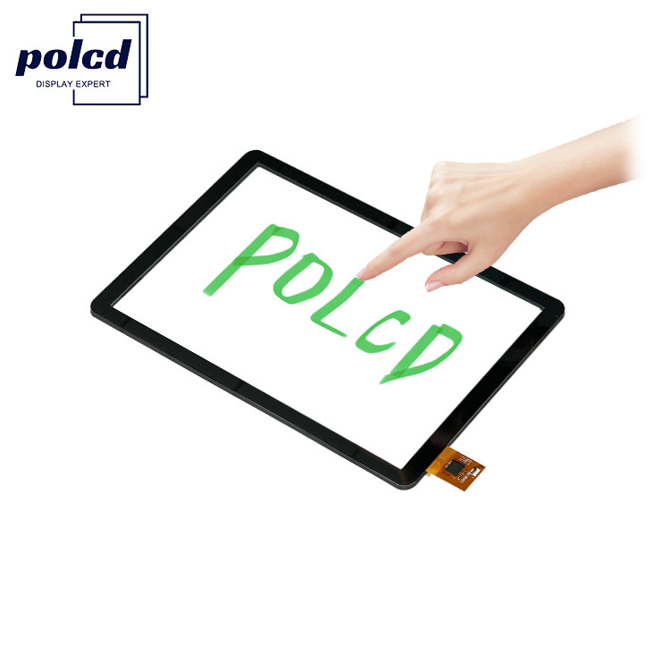 Polcd 10.1 اینچ GT9271 شکل مربع شیشه 800x1280 ظرفیت صفحه نمایش لمسی برای خودرو صنعتی