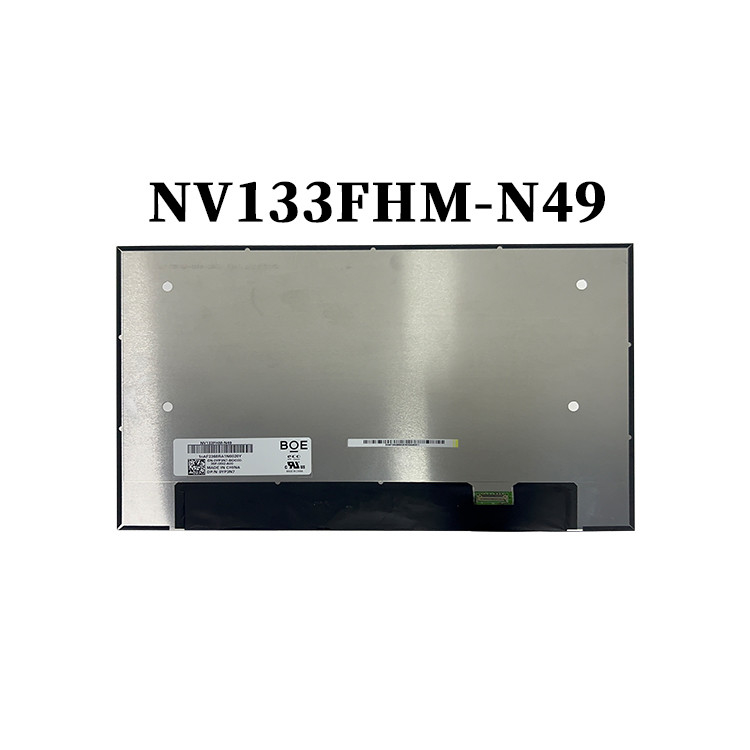 13.3 اینچ NV133FHM-N49 صفحه نمایش LCD لپ تاپ 60Hz 1920x1080 FHD ماژول نمایش IPS TFT برای لپ تاپ
