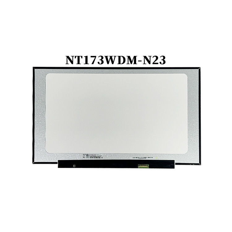 17.3 اینچ اصلی NT173WDM-N23 1600x900 انتقال دهنده eDP 60Hz 30 پین تعویض صفحه نمایش LCD برای لپ تاپ