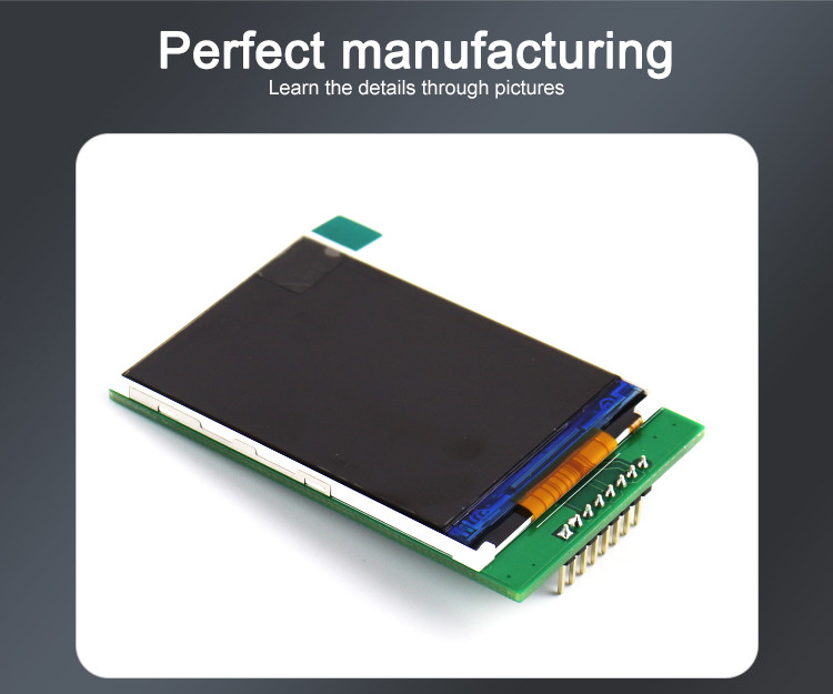 پنل لمسی Polcd RoHS Color 262K LCD Tft 2.4 اینچی ST7789V2 Tft