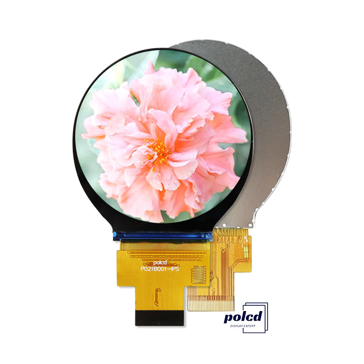 Polcd 2.1 اینچ IPS LCD کوچک گرد 480*480 رابط Mipi ST7701S دایره ای دایره ای ماژول نمایش TFT