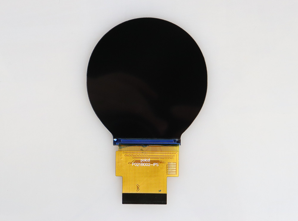 Polcd ۲٫۱ اینچ ۴۸۰×۴۸۰ صفحه نمایش دایره ای کوچک صفحه نمایش دایره ای TFT LCD