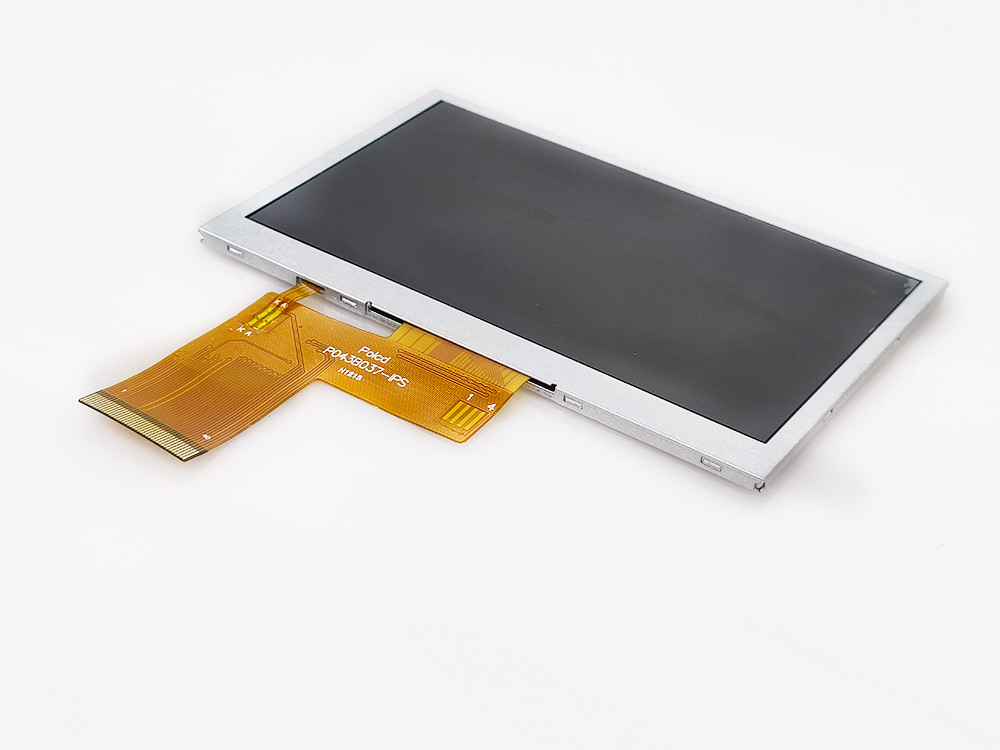 Polcd 4.3 اینچ صفحه نمایش LCD سفارشی 480x272 صنعتی MCU SPI 4.3 اینچ صفحه نمایش TFT IPS