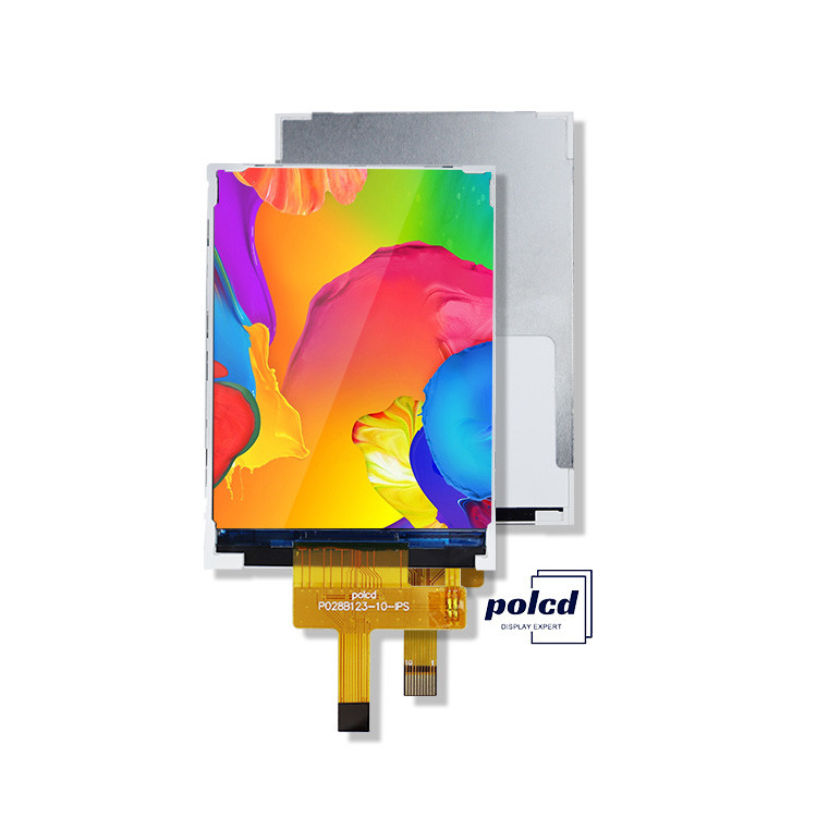 Polcd LCD کوچک 2.8' 240x320 صنعتی IPS رنگ صفحه نمایش کامل 2.8 اینچ پورت موازی صفحه نمایش LCD TFT