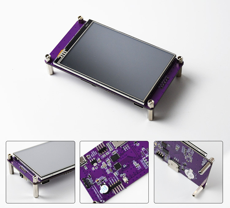 Polcd 3.5 اینچ وضوح بالا 480 * 320 HMI پنل لمسی ماژول LCD TFT با کنترل