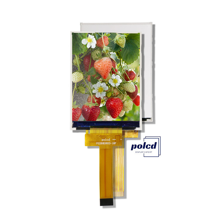 Polcd 2.8 اینچ 240x320 IPS TFT صفحه نمایش LCD SPI JD9853 IC تمام زاویه مشاهده رایگان ماژول صفحه نمایش