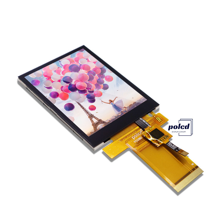 Polcd 2.8 اینچ 480*640 رزولوشن رابط RGB صفحه لمسی ST7701S ماژول نمایش LCD TFT