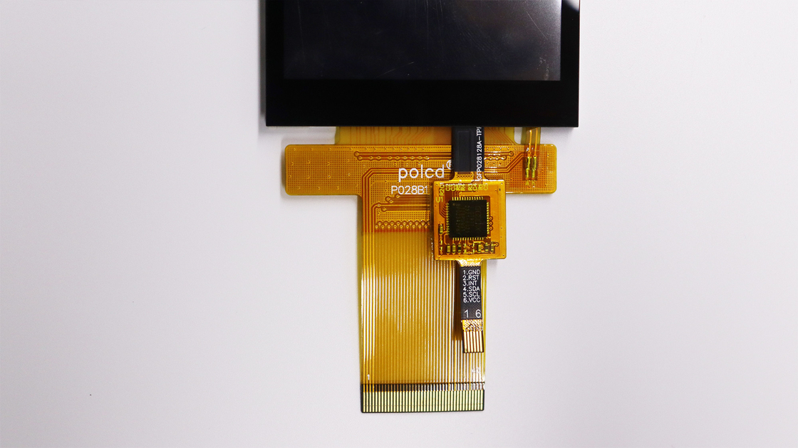 Polcd 2.8 اینچ 480*640 رزولوشن رابط RGB صفحه لمسی ST7701S ماژول نمایش LCD TFT