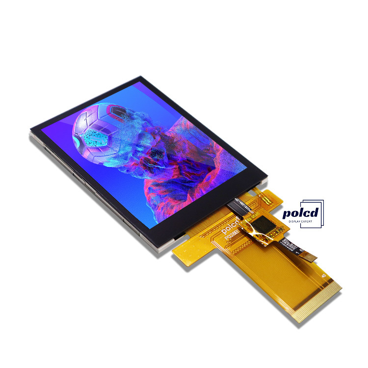 Polcd Tft RGB 2.8 اینچ کنترل کننده صنعتی صفحه نمایش رنگی صفحه نمایش لمسی ظرفیتی ماژول LCD IPS