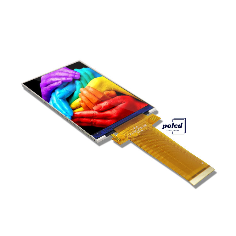 Polcd 3.5 اینچ QVGA LCD Display با وضوح 320x480 MCU SPI Interface Touch Panel 3.5 