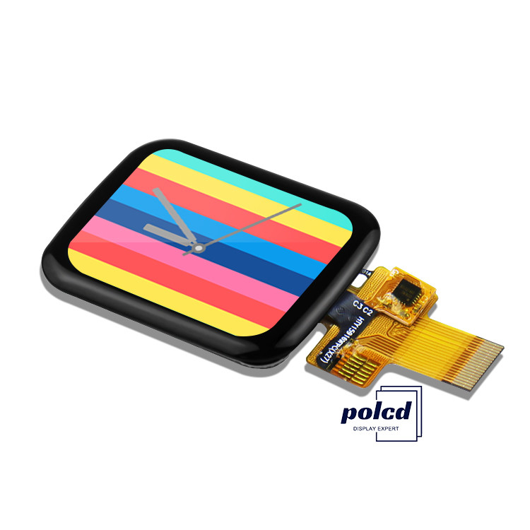Polcd 1.69 Inch 240x280 TFT Display Module Square LCD Touch Screen برای ساعت های هوشمند