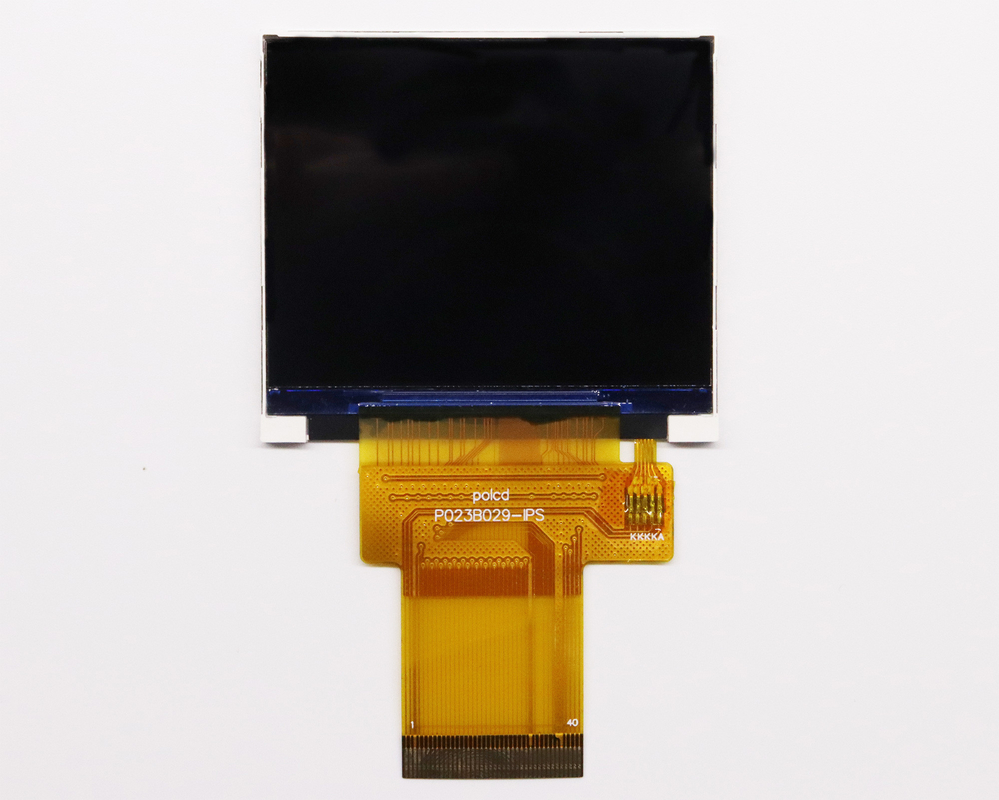 Polcd کوچک 2.3 اینچ 480x360 رزولوشن بالا رنگ RGB رنگ IPS زاویه مشاهده منظره صفحه نمایش LCD TFT