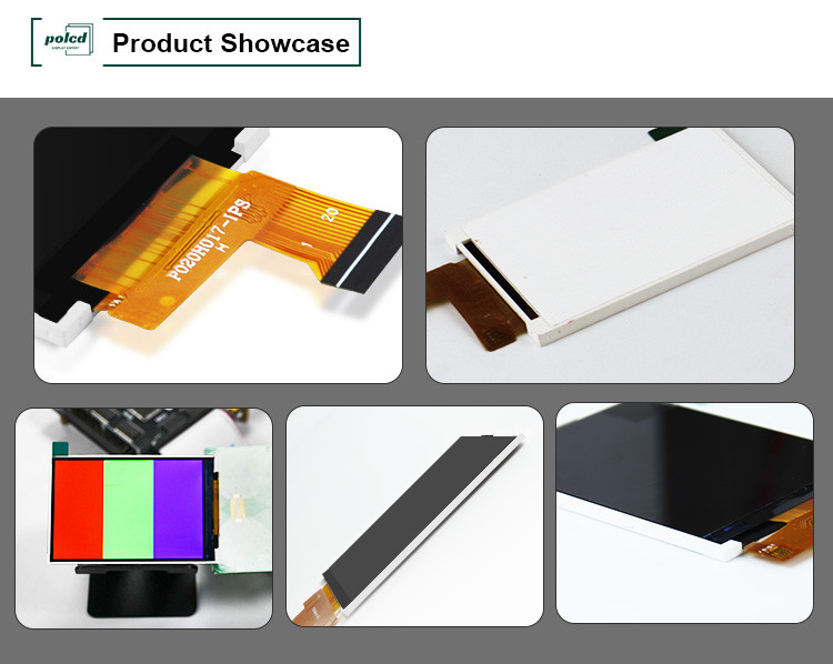 نمایشگر Polcd MCU 8 BIT 2 اینچی Tft صفحه نمایش 30.6 میلی متری IPS TFT LCD