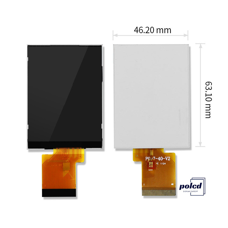 Polcd ILI8961 2.7 Tft LCD 960X240 TFT LCD صفحه نمایش RGB 8 بیت 6 0'CLOCK