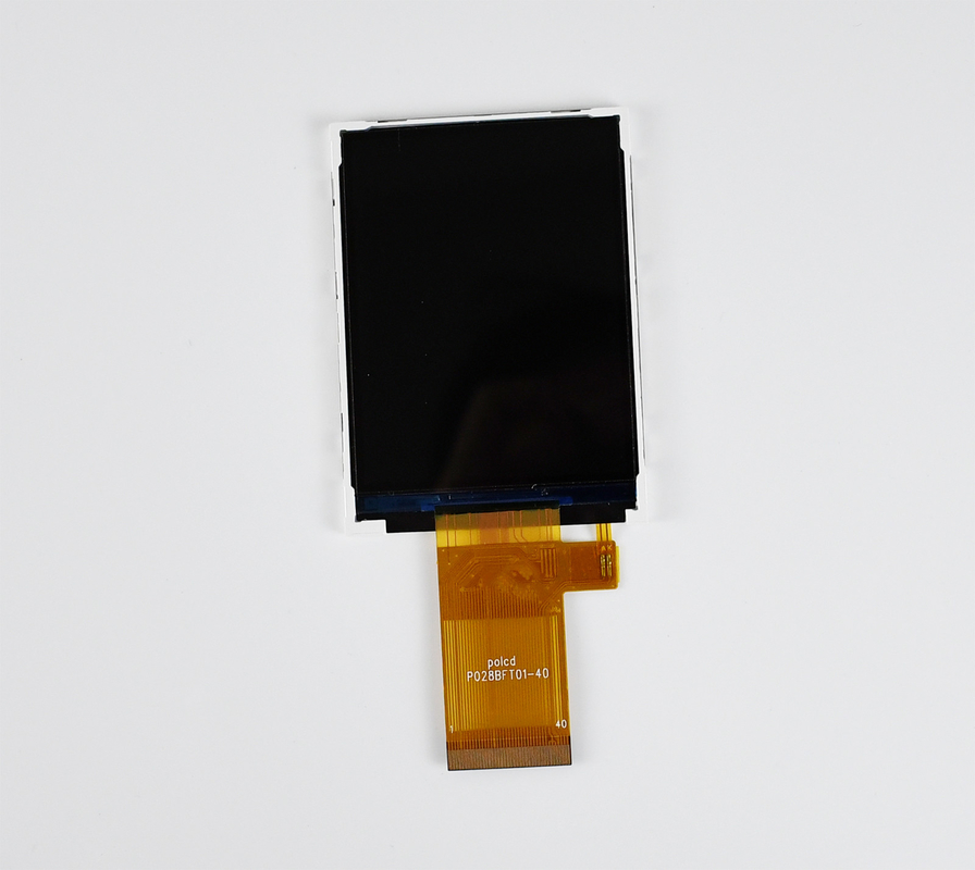 Polcd 2.8 اینچ 240*320 Spi Mcu رابط Tft Lcd رنگ نشان می دهد ماژول صفحه نمایش LCD بازتابی