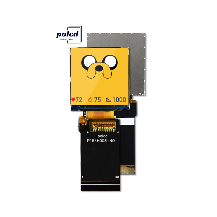 Polcd اندازه کوچک مربع 1.54