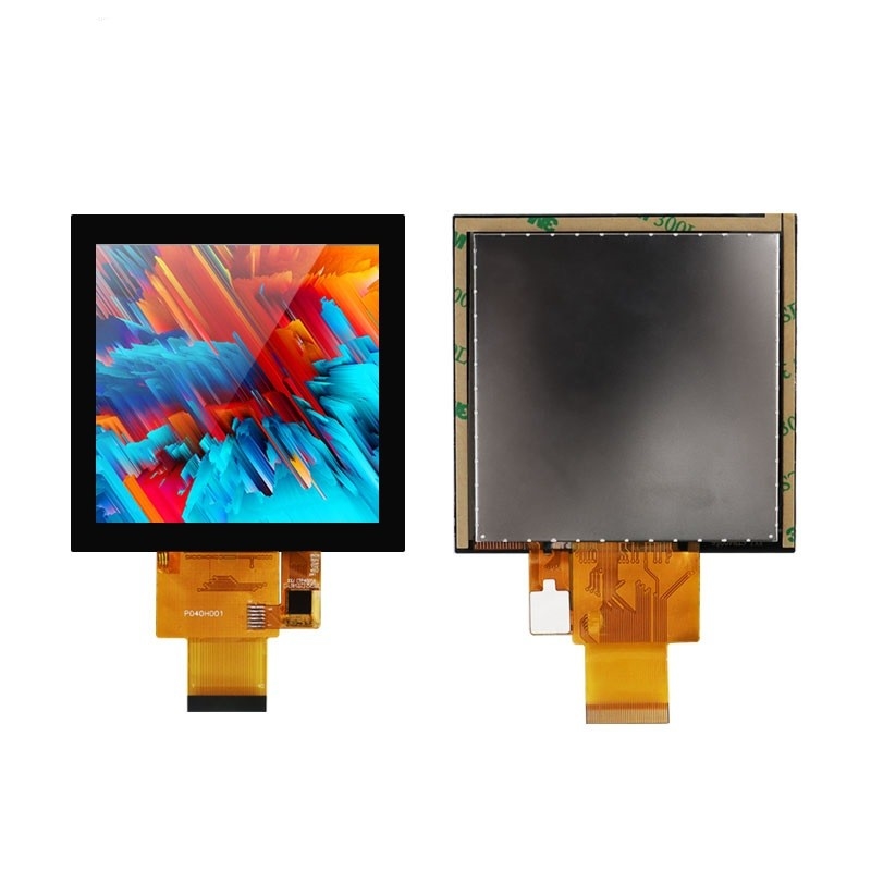 Polcd 3.97 اینچ 4 اینچ صفحه نمایش LCD مربع 480x480 IPS تمام زاویه مشاهده RGB CTP 4' Tft Lcd Touch Module