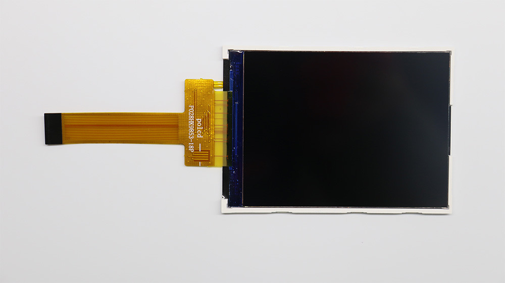 Polcd 2.8 اینچ صفحه نمایش TFT JD9853 240 * 320 رزولوشن 18pin 200nits ماژول LCD TFT
