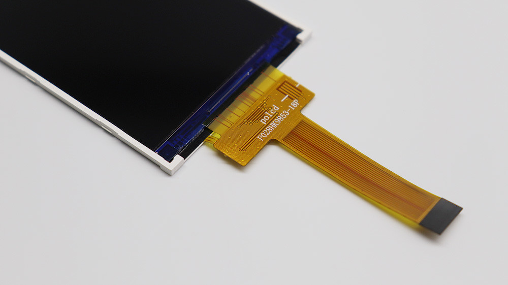 Polcd 2.8 اینچ صفحه نمایش TFT JD9853 240 * 320 رزولوشن 18pin 200nits ماژول LCD TFT
