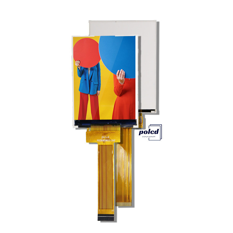 Polcd 2.8 اینچ TFT 240*320 صفحه نمایش رنگی کوچک JD9853 درایو IC Spi رابط IPS TFT LCD