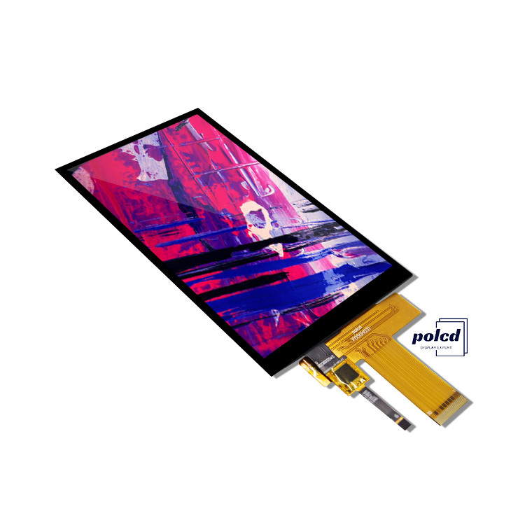 Polcd 5 اینچ TFT LCD ماژول 720 * 1280 IPS زاویه مشاهده پانل لمسی ظرفیت LCD