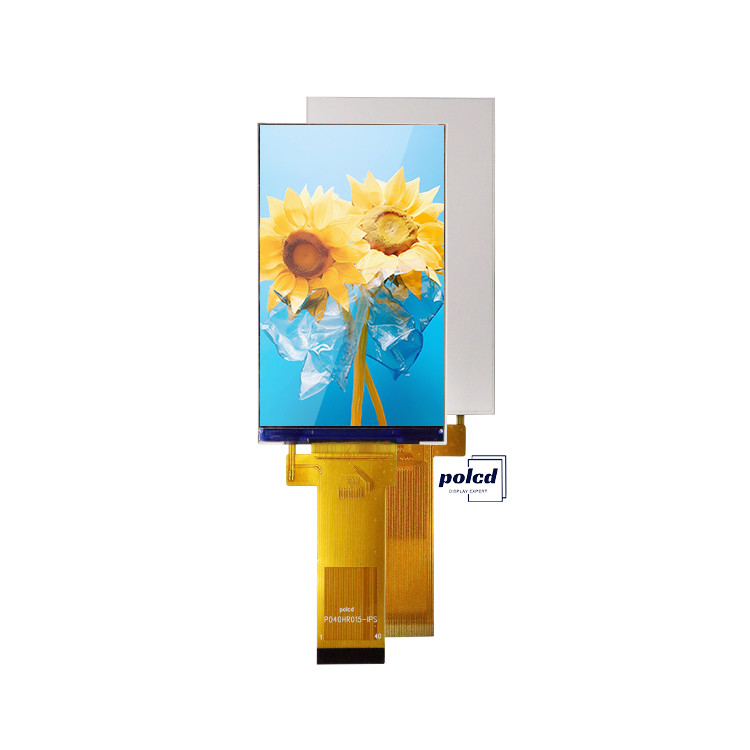 Polcd 480 * 800 رزولوشن صفحه LCD 4 اینچ رابط RGB ST7701S Ic ماژول نمایش LCD TFT سفارشی