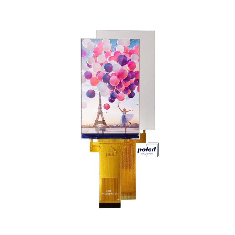 Polcd سفارشی RGB 24 بیتی رابط 4.0 اینچ 480*800 نقطه رنگ کوچک TFT صفحه نمایش LCD صفحه نمایش