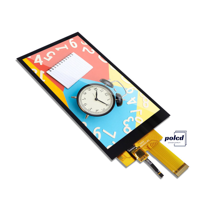 Polcd 5.5 اینچ IPS TFT LCD 720x1280 زاویه مشاهده کامل با رابط MIPI ماژول نمایش LCD